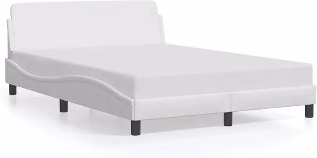 Giroletto Dover Letto Matrimoniale Bianco in Similpelle L/P/H: 200 x 120 x 74.5 cm – 1