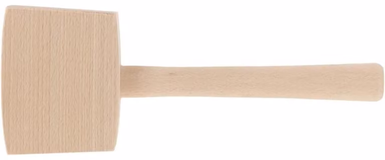 Martello in legno TOPEX 500 g, manico in legno