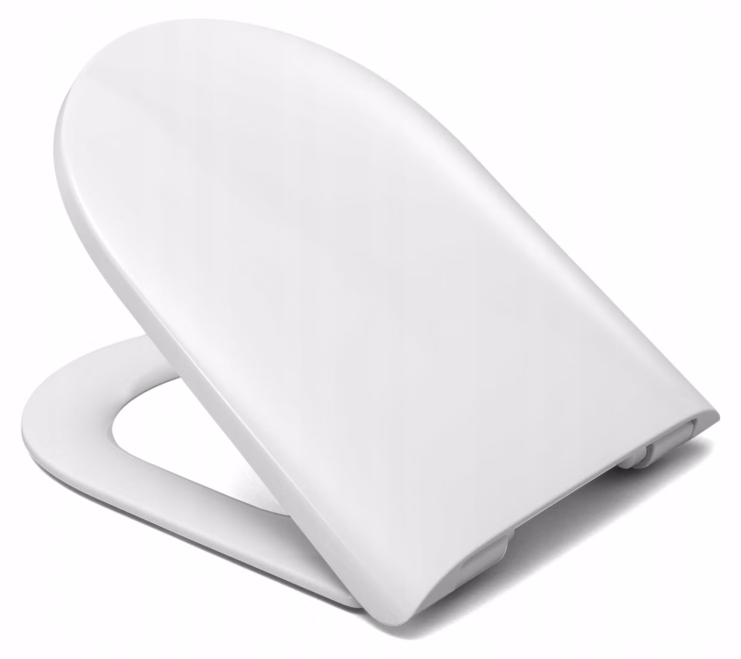 Sedile WC - Sedile per WC - per Vitra Integra/s50 - 44 cm x 36,5 cm - Antibatterico - Duroplast - A chiusura automatica - Coperchio per WC