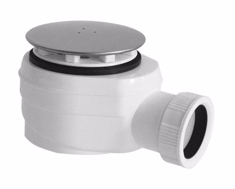 Sifone per piatti doccia 60 mm, cromo