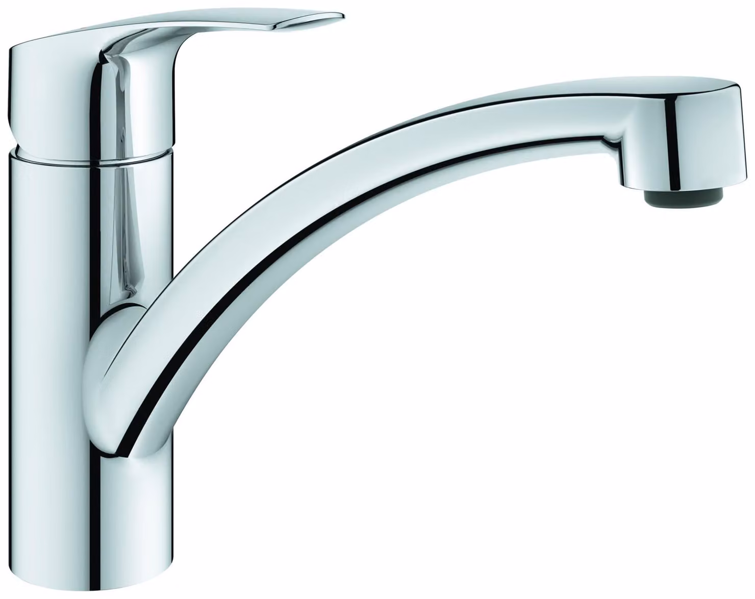 GROHE Eurosmart Mitigeur monocommandé pour évier, saillie 227mm, orientable, GROHE EcoJoy, Cradle to Cradle Certified®., 30506000, 30506000