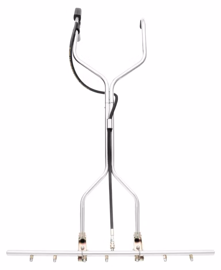 Spazzolone per idropulitrici - Accessorio - 7 ugelli - 2 ruote - 1500–5000 psi - 40 litri/minuto - 100x160 cm - Acciaio inossidabile - Argento