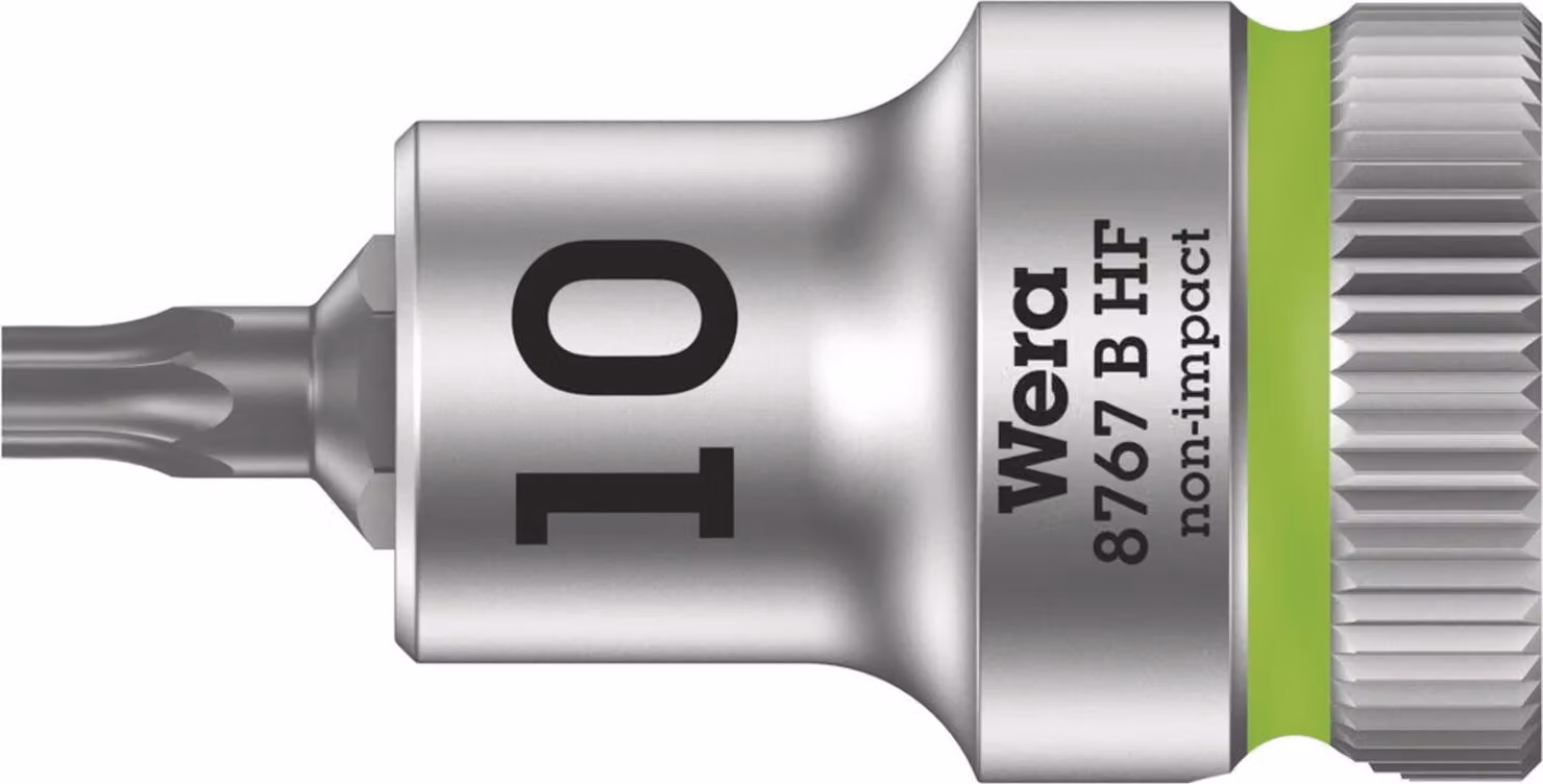 Inserto per cacciavite con funzione di bloccaggio 3/8" T10x35 mm Wera | 4013288189097