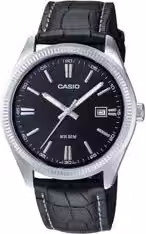 Orologio Casio Collection Black e Silver MTP 1302PL 1AV