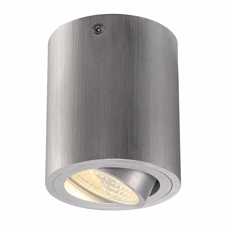 SLV TRILEDO ROUND CL downlight a plafone, alluminio spazzolato, LED, 6W, 38°, 3000K, incl. driver