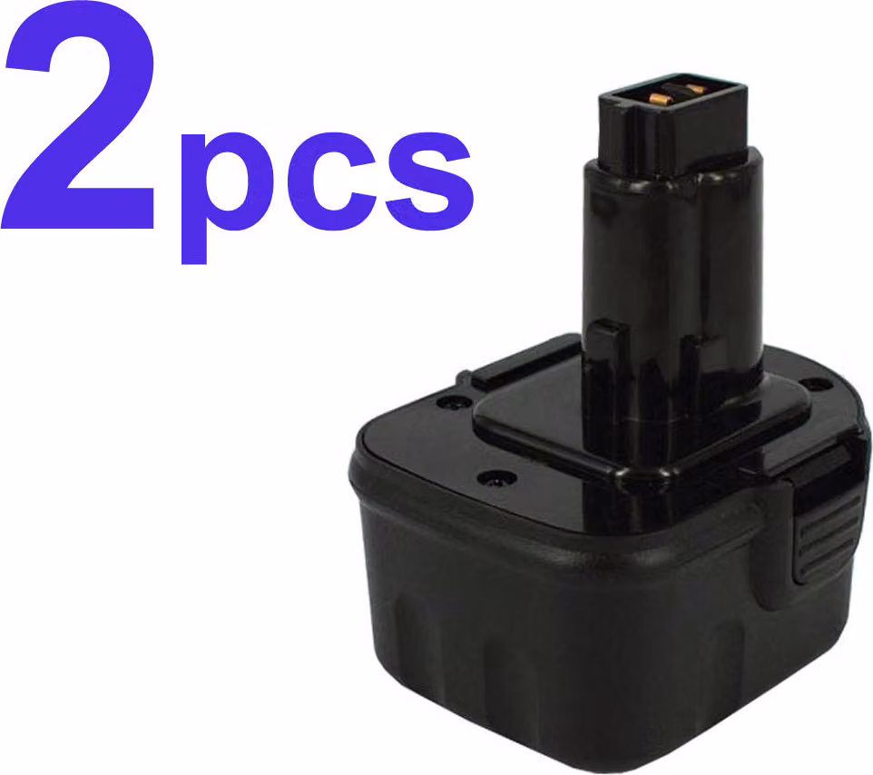 2x batteria da 3,0Ah 12V per Dewalt DE9274, DE9501, DW9071, DW9072