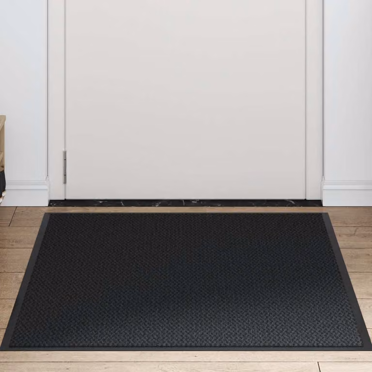 vidaXL Zerbino Nero 90x150 cm