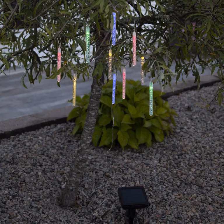 Luci solari da esterno, 1,80 m, IP44 per la decorazione del giardino
