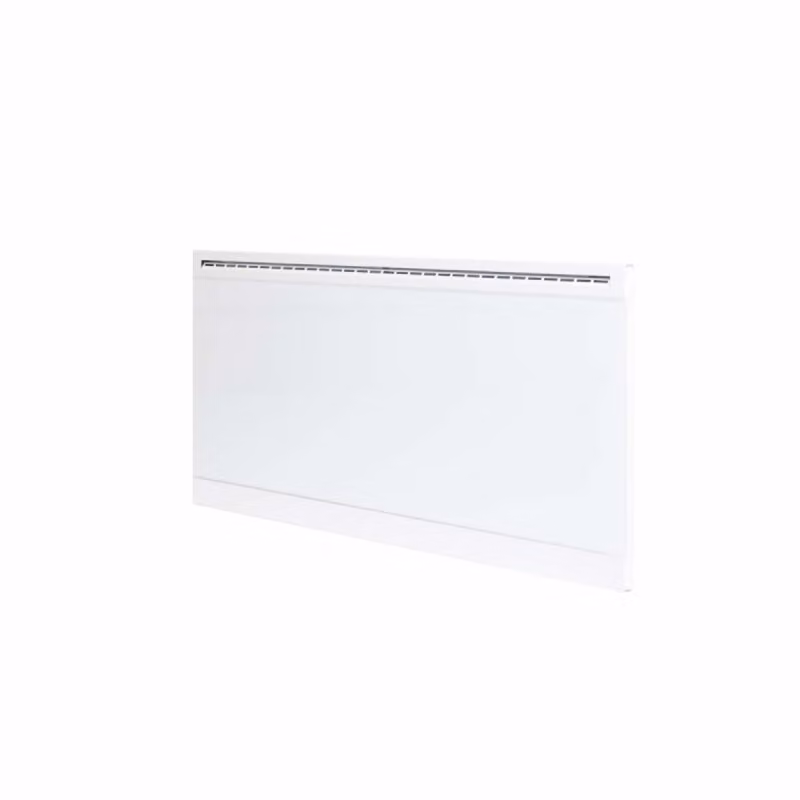 Radiatore elettrico ADAX in vetro temperato - Bianco - 1000 W - 809x330x91 mm - IVER H 10 KWTW