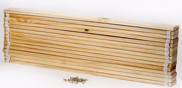 Rete a doghe in pino 100X200 cm