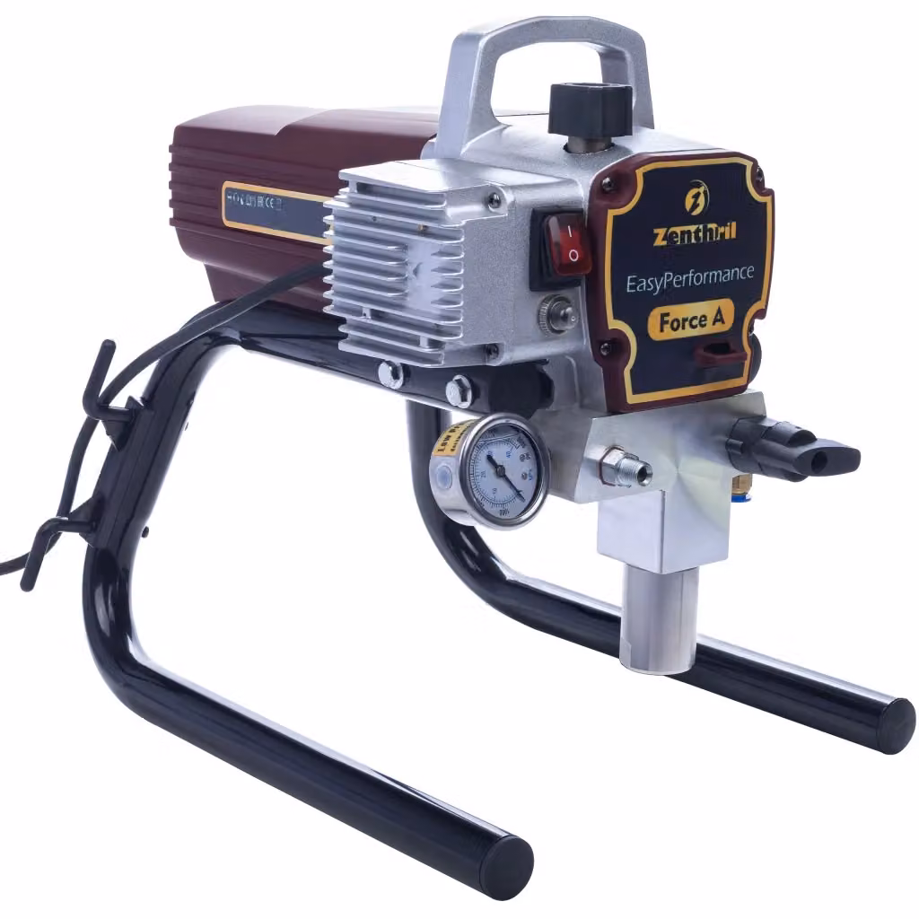 Pompa a Pistone Airless Zenthril Force da 1500W per Verniciatura Professionale, Multicolore – 2