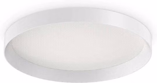 Plafoniera Moderna Fly Alluminio-Materie Plastiche Bianco Led 18W 3000K