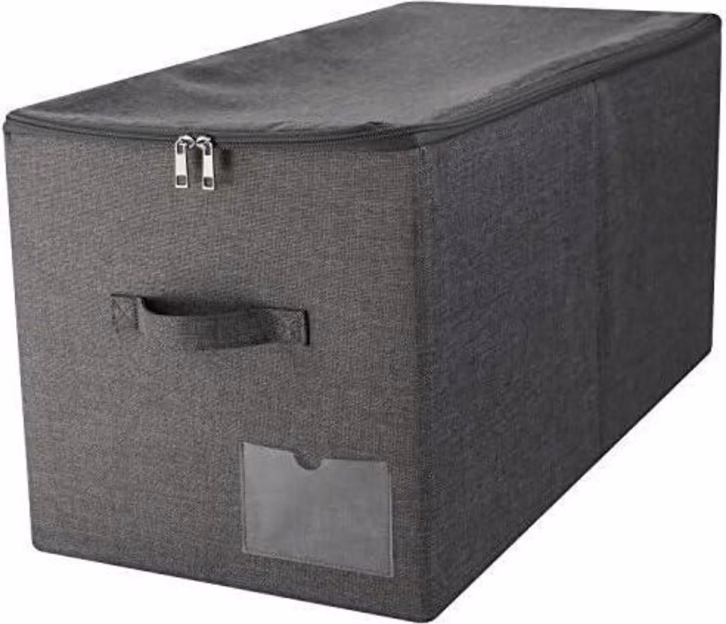 Amonsen 60L Contenitore extra large per piumoni con coperchio Nero Grigio