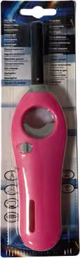Accendisigari per stufa Excellent Houseware, polipropilene, 19x4,5 cm, rosa