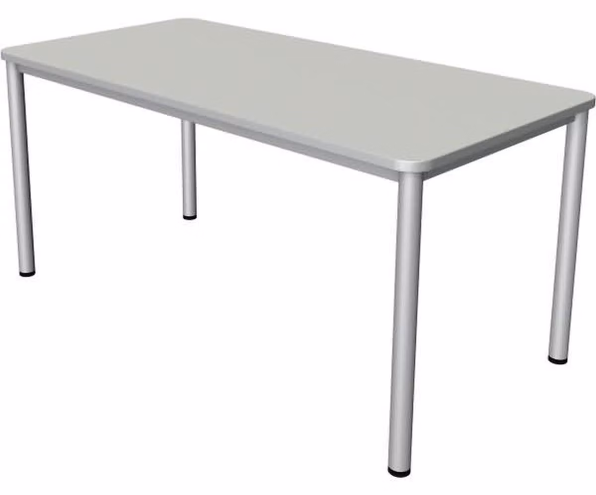 Scrivania Prime 160x80 cm grigio chiaro