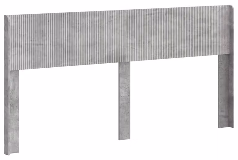 Testiera Letto Grigio Cemento PB