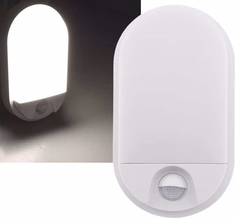 ChiliTec Lampada da esterno a LED con rilevatore di movimento portata 10W 1010lumen