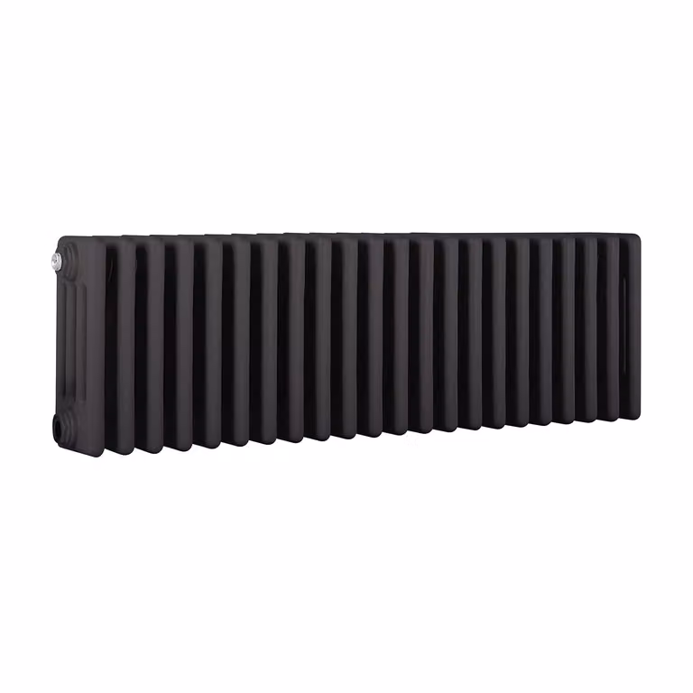 Radiatore Orizzontale a Colonne (4 Colonne) 300mm x 1010mm - Grigio (Carbon Grigio) - Regent