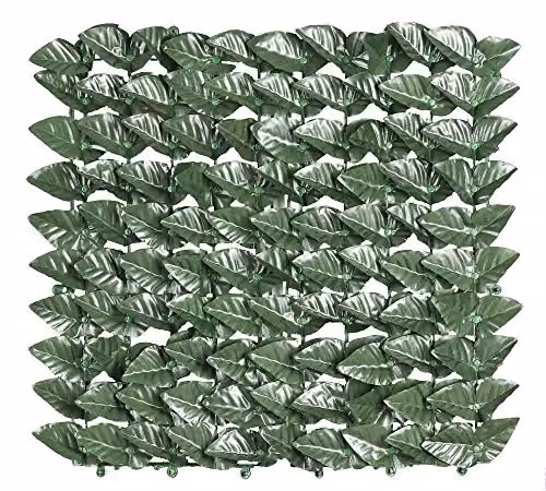 SIEPE ARTIFICIALE SINTETICA ARELLA ARELLE SEMPREVERDI LAURO 20X1,50H BOTTON