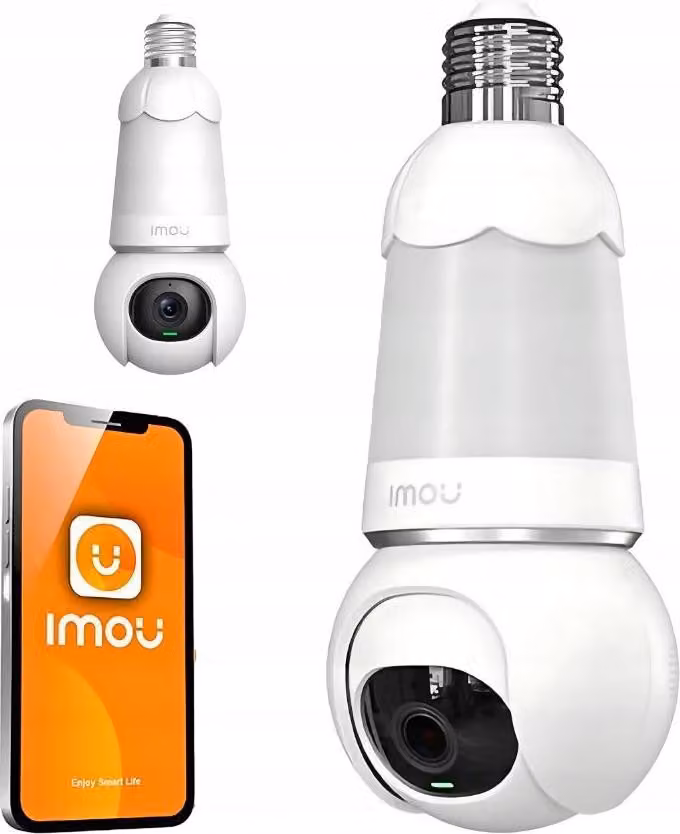 IMOU - IPC-S6DP-5M0WEB-E27 - Telecamera a lampadina