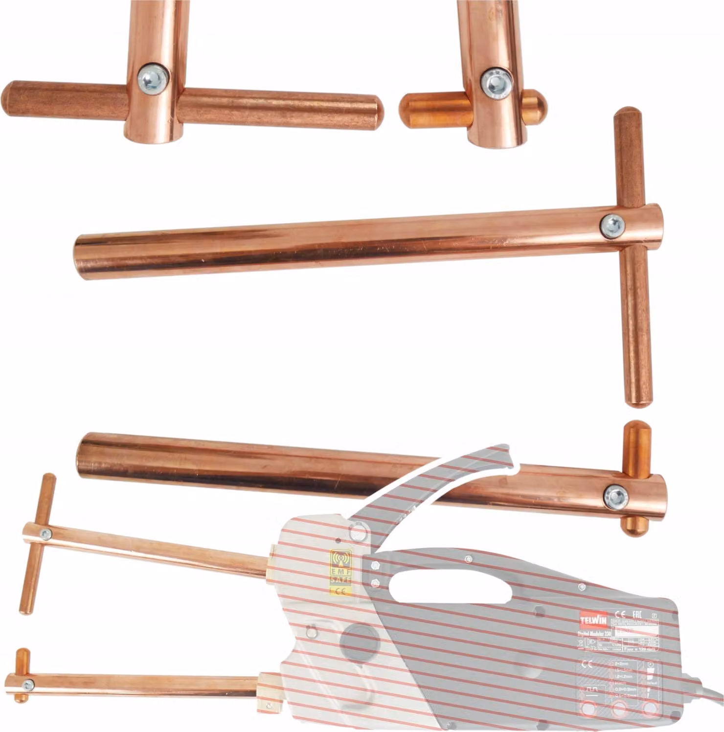 XA6 Bracci a pistola per saldatura L250 mm per saldatrici modulari TELWIN