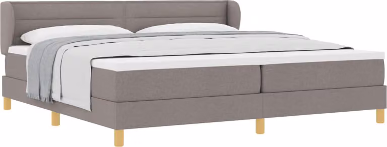 Letto a molle con materasso Talpa 200 x 200 cm Tessuto