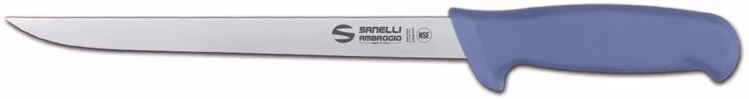 Coltello filettare flessibile cm 22 blu linea Supra di Sanelli Ambrogio