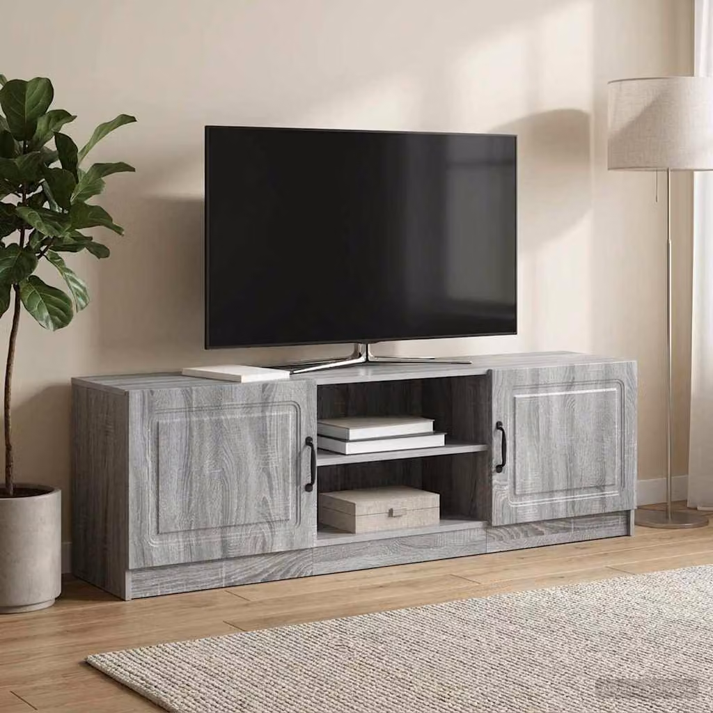 Mobile TV vidaXL Grigio Sonoma in Legno Ingegnerizzato L: 150 cm, P: 31 cm, H: 47 cm