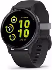 Smartwatch Garmin Vivoactive 5 con display AMOLED, Nero e Grigio, con GPS, monitoraggio del battito cardiaco e del sonno, compatibile con iOS e Android
