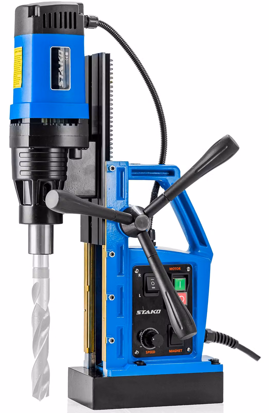 Trapano a magnete portatile - Potenza 2050 W - Diametro massimo del foro: 80 mm
