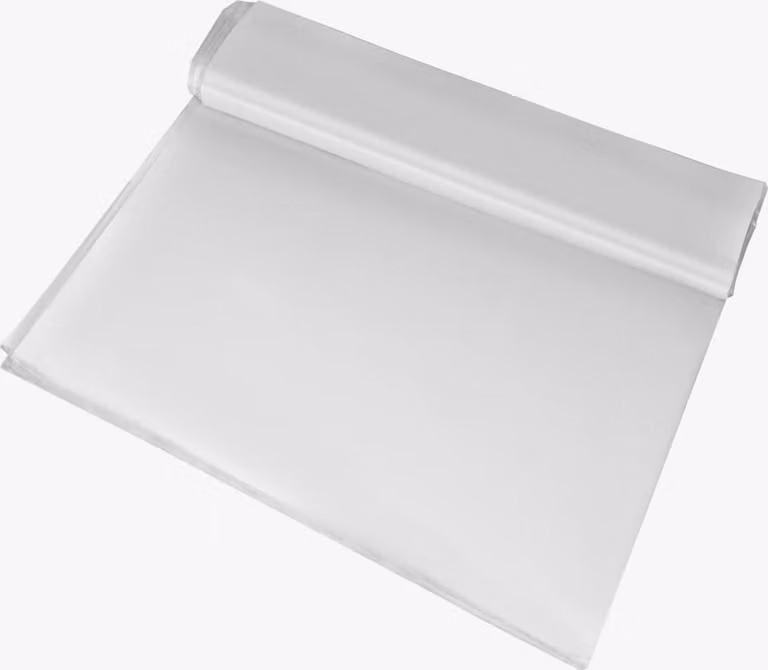 Pellicola per serre vegetali 7,3 m di lunghezza x 15,2 m di larghezza - Pellicola trasparente per serre con spessore di 0,15 mm - Pellicola da giardino in polietilene resistente agli strappi