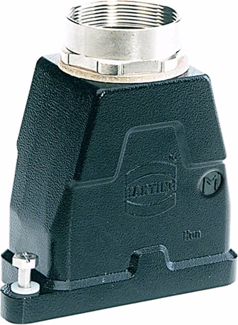 HARTING Han 6HPR Contenitore con raccordo intermedio, 1xM40 uscita cavo diritta, chiusura a vite - 1 pezzo