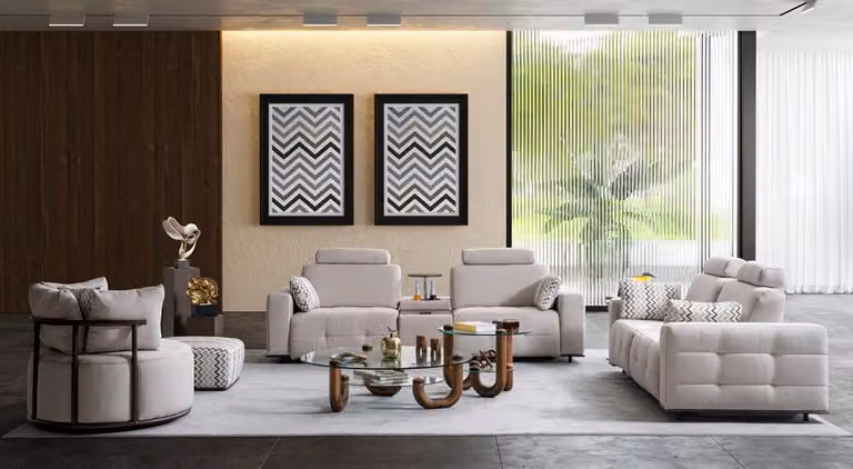 Sofagarnitur 2+2+1 Sitzer Set Design Sofa Polster Couchen Couch Modern Luxus