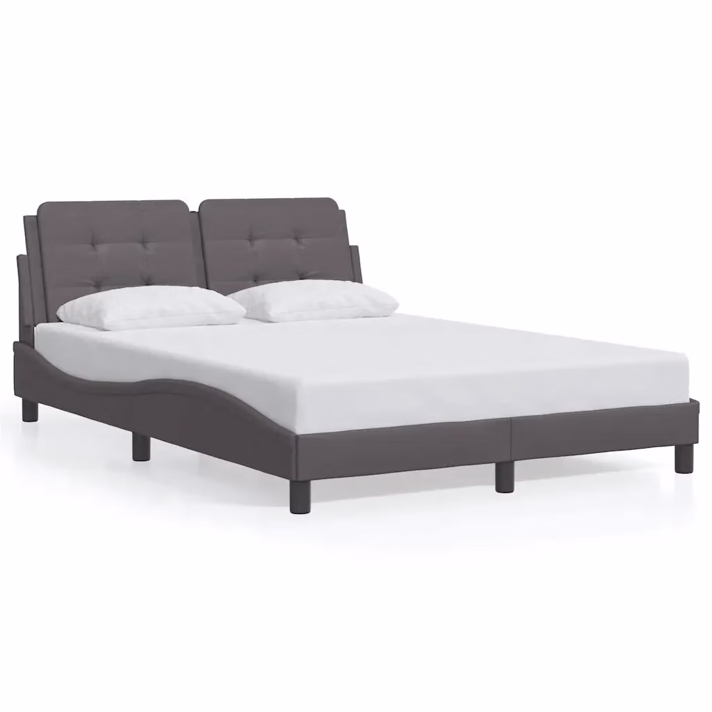 Giroletto senza materasso Zadar vidaXL in similpelle color crema L/P/H: 200 x 120 x 74,5 cm – 2