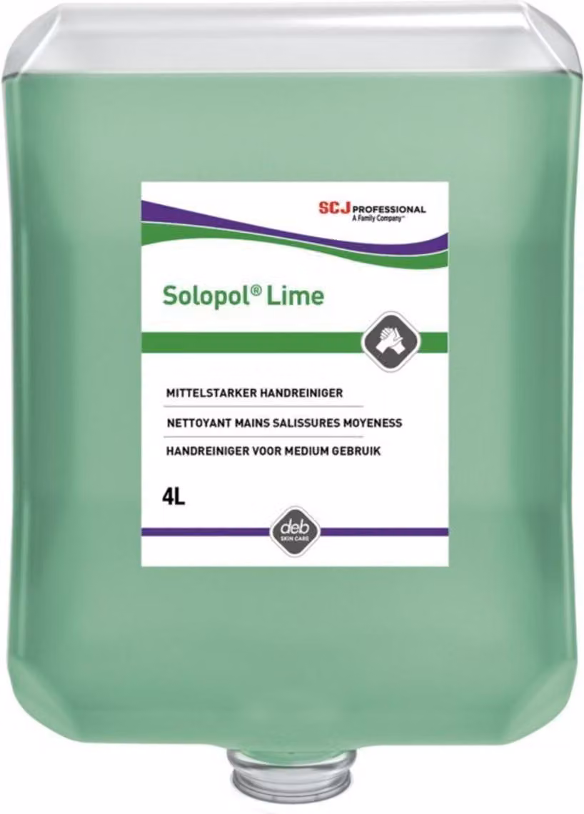 SOLOPOL Detergente mani calce 4L cartucciaPoliuretano4 pz