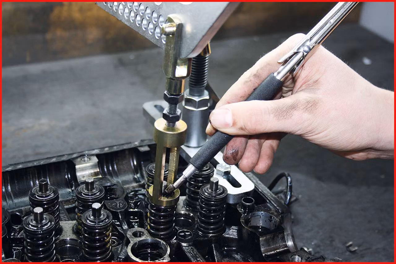 KS TOOLS Attrezzo per il montaggio del cuneo della valvola Ø5 mm per Opel, VW, Audi - 150.7056
