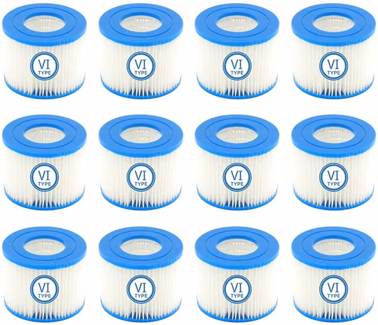 Solidchoice - Filtri di ricambio per piscina, confezione da 12 pezzi