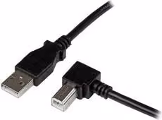 Cavo USB 2.0 con connettore USB-A angolare destro Startech.Com, colore nero, lunghezza 2 m
