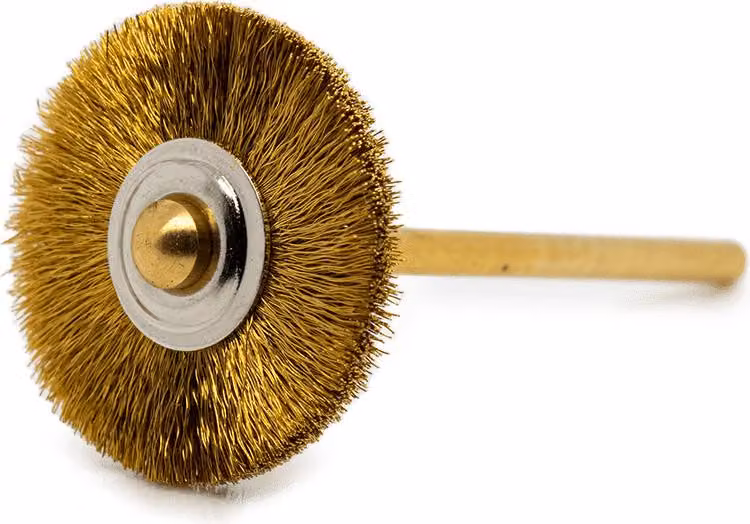 Spazzola per Asse HP Ø 22 mm Filo Ø 0 1 mm in Ottone