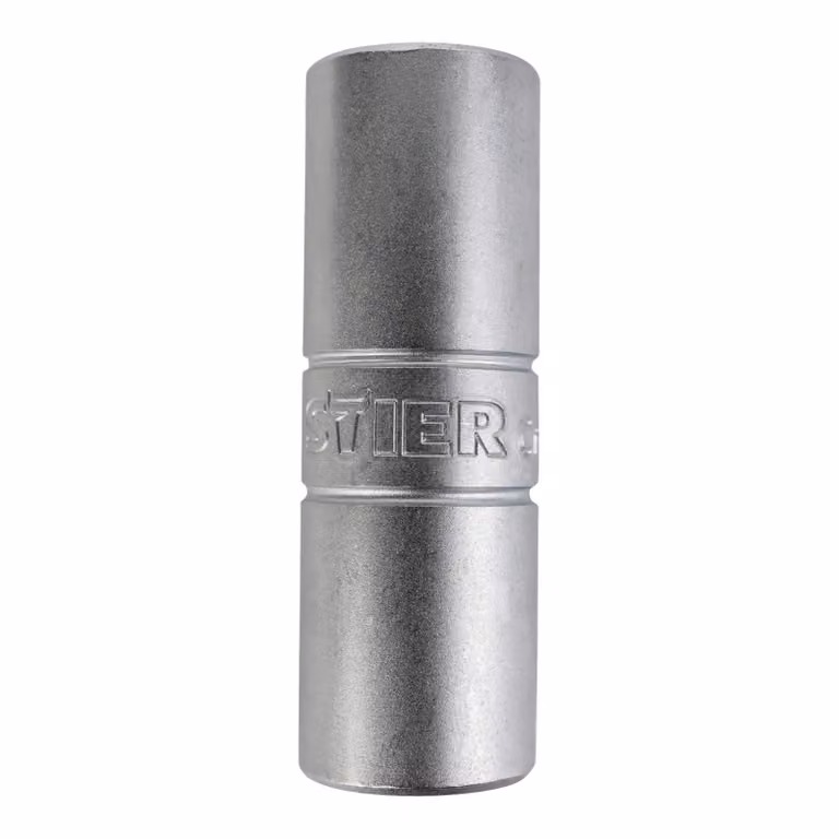 STIER Inserto per chiavi a bussola per candele 1/2'', SW 16 mm, bussola da 16, bussola per candele