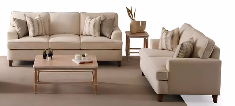 Modernes Elegantes Wohnzimmer-Set mit 3- und 2-Sitzer für Ihr Zuhause