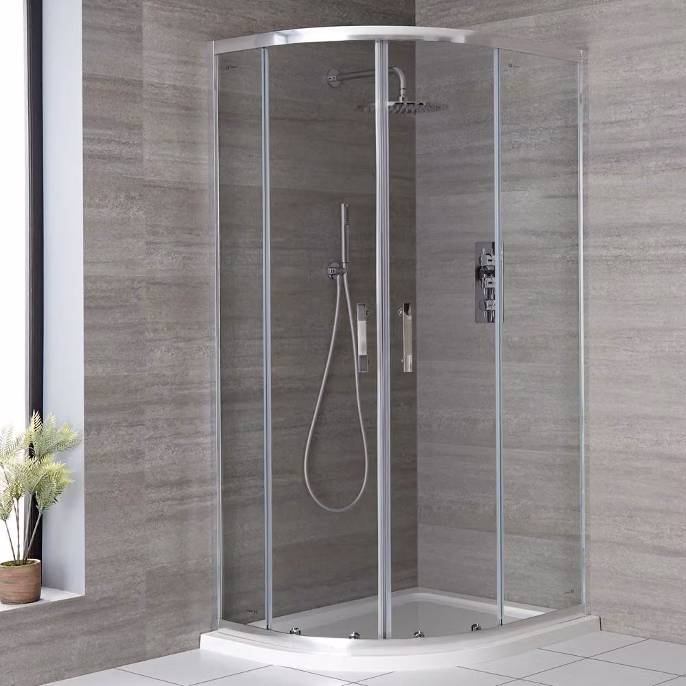 Box Doccia Angolare con Piatto - 760 x 760mm