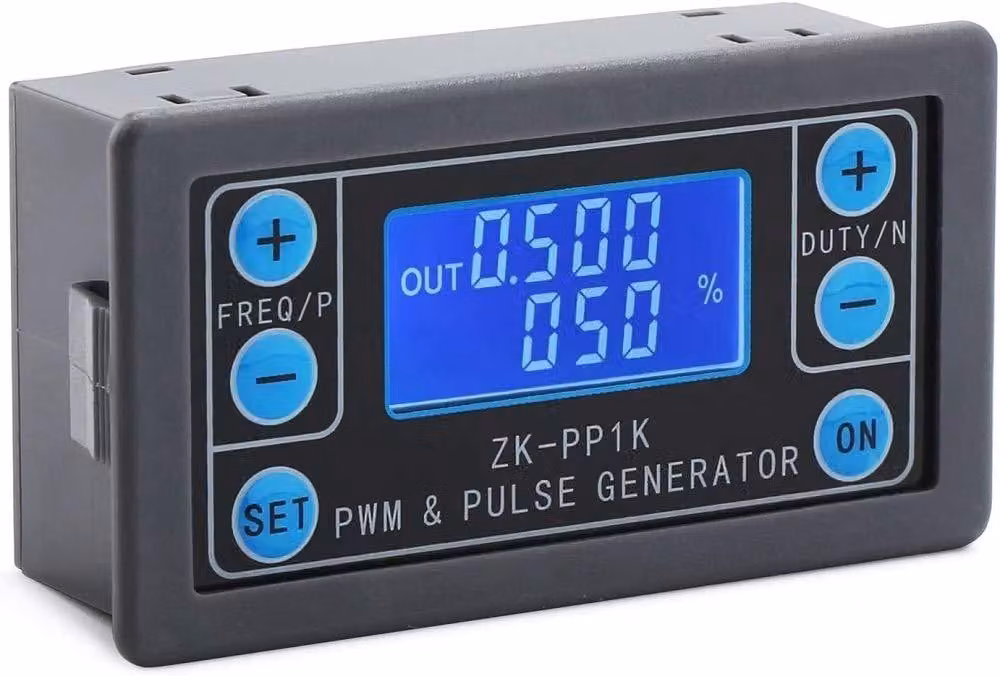 Generatore di segnali PWM, con modalità di funzionamento da 1 Hz a 150 kHz