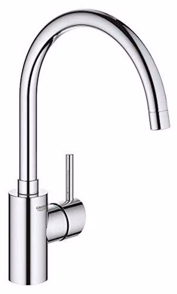 Miscelatore monocomando per lavello, cromato, serie Concetto, 1 pezzo