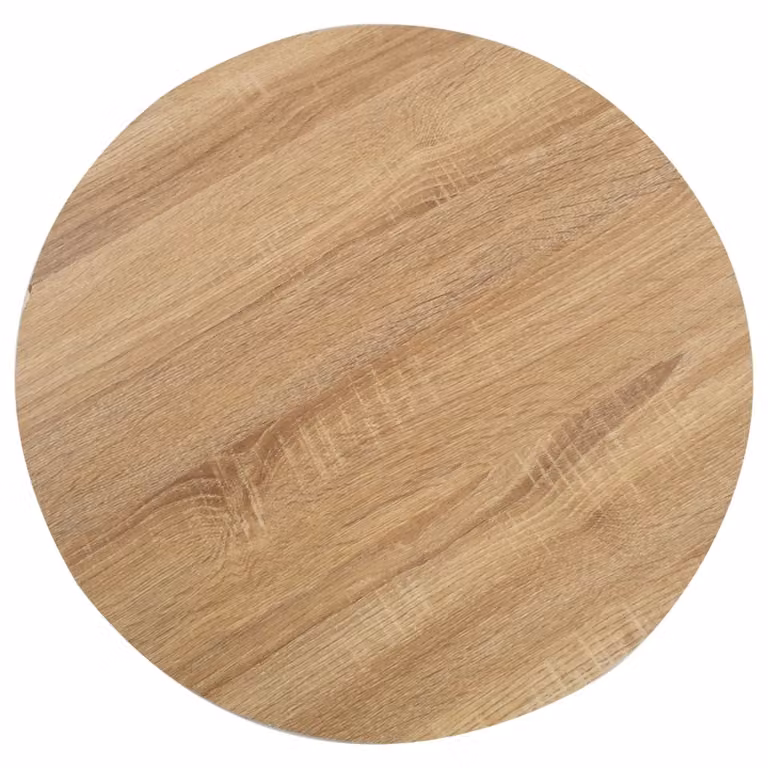 vidaXL Tavolo da bistrot marrone chiaro 60 cm MDF