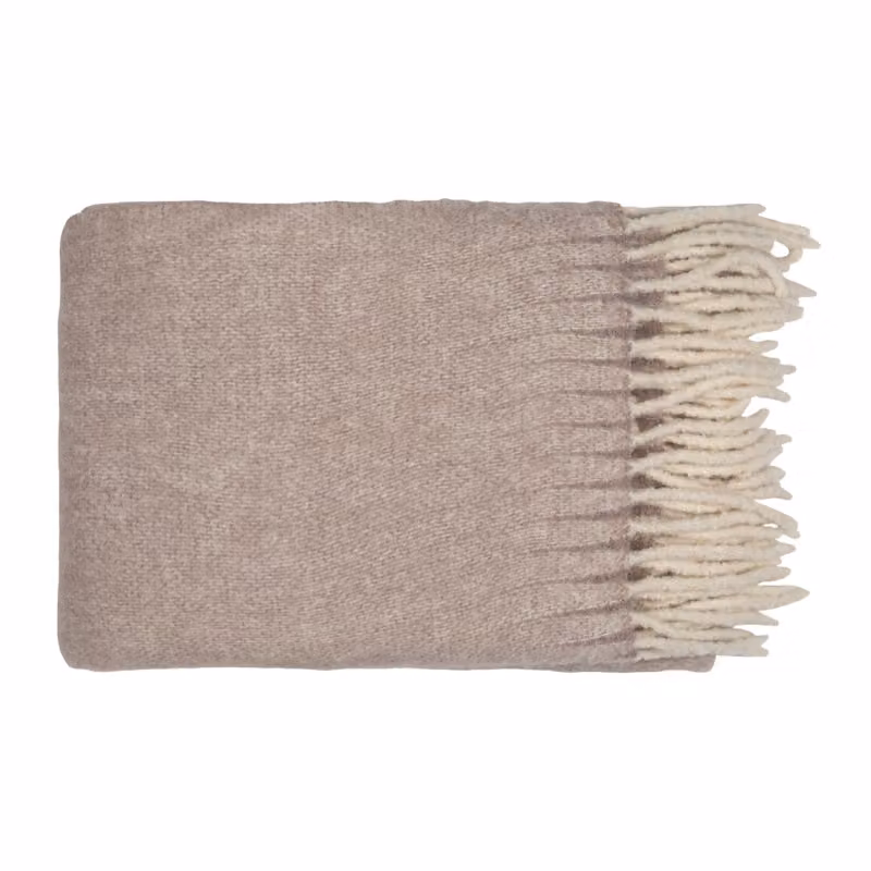 CROMATISMI Plaid - Taglia: 130x170,Colore: CROMATISMI - ROSA/PANNA