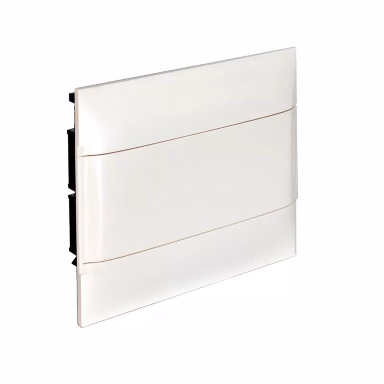 Distributore da incasso Legrand Praktibox S, con sportello in plastica, bianco, 1x 12 moduli 135141