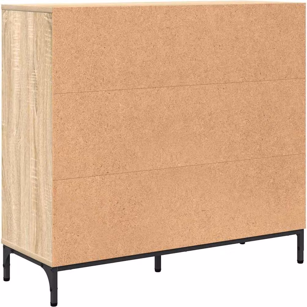 Credenza Rovere Sonoma 89,5 x 33 x 82 cm Legno multistrato
