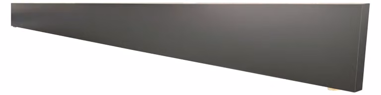Mobile base con zoccolo antracite per cucina NESSA / SCANDI / AVA / OLD Style - Larghezza 200 cm x Altezza 15 cm x Profondità 1,60 cm.