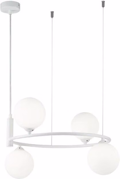 Lampada a sospensione Maytoni Ring bianca 4xG9 MOD013PL-04W
